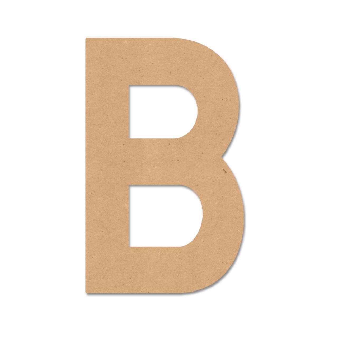 6 Pack: 8" MDF Block Letter by Make Market®